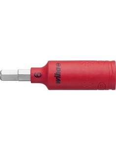 Punta para destornillador1/4 hembrahexagonal VDE 6x65mm Wiha