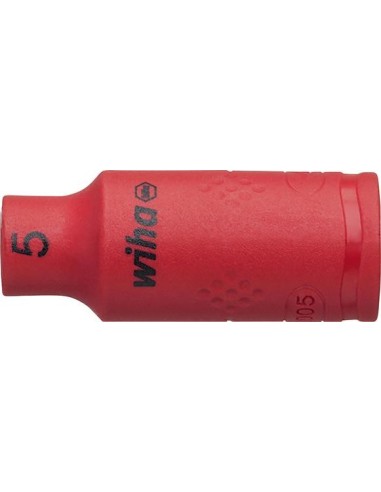 Pieza llave de vaso hexagonal 1/4 5mm VDE Wiha