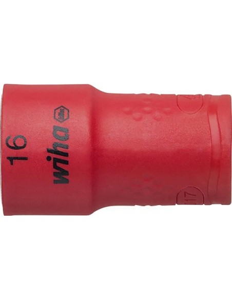 Pieza llave de vaso hexagonal 3/8 16mm VDE Wiha