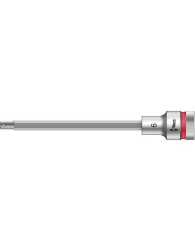 Punta para destornillador1/2 c/ función retenciónhembra hex 6x140mm Wera