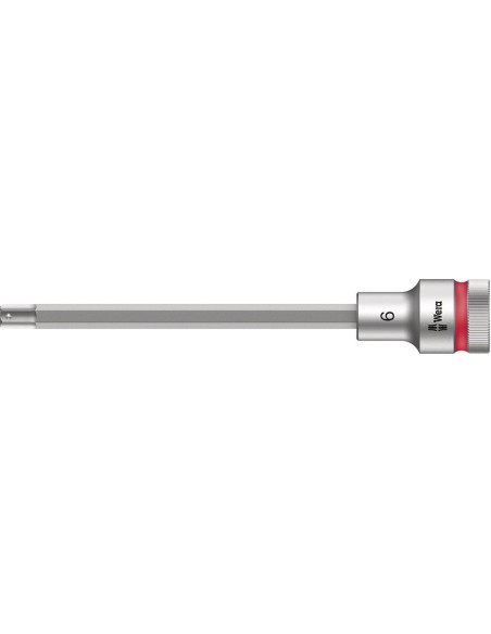 Punta para destornillador1/2 c/ función retenciónhembra hex 6x140mm Wera
