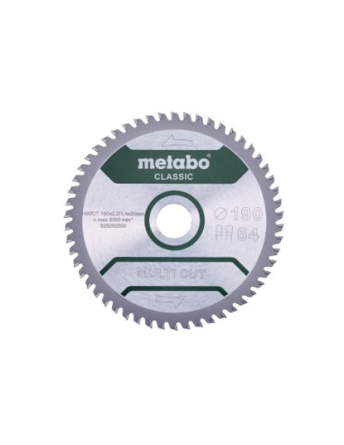 Hoja de sierra multi cut - classic, 190x30 D54 DP/DT 5° /B (628663000)