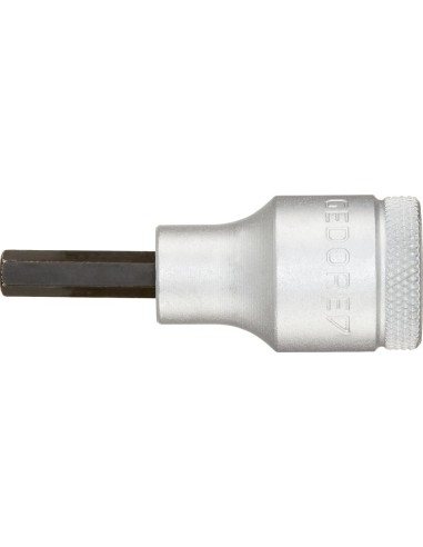 Punta para destornillador1/2 hembra hex 6x60mm GEDORE