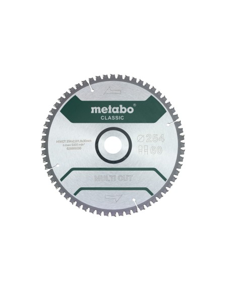 Hoja de sierra multi cut - classic, 254x30 D60 DP/DT 5°neg /B (628666000)