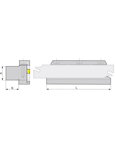 Soporte base tronzado GH20-32