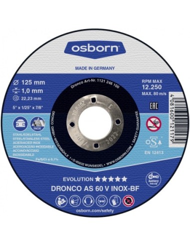 Pack de discos de corte AS 60 V Evolution Espress (10 uds. en caja metálica)