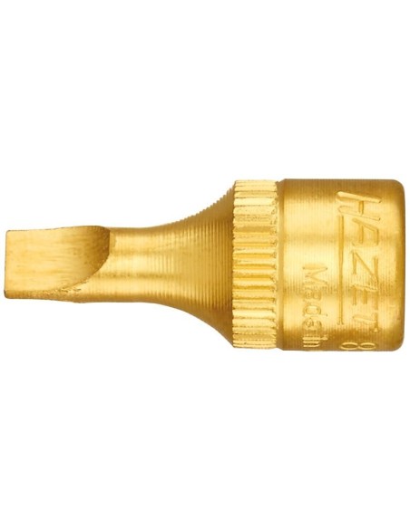Punta para destornillador1/4 plano 5,5x1mm HAZET
