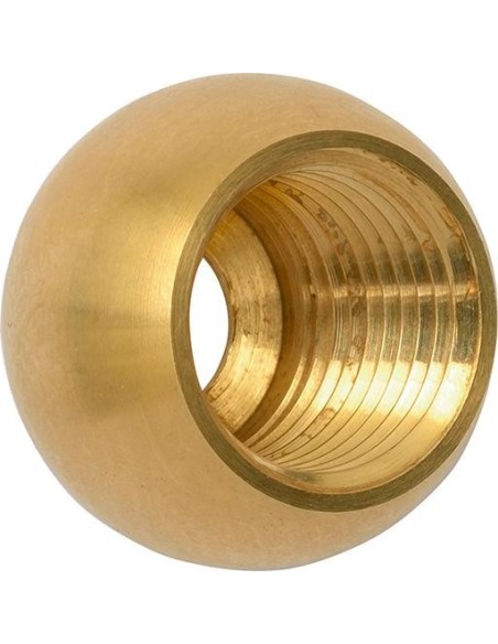 Adaptador de bola de latón 15mm rosca NPT 1/8LOC-LINE