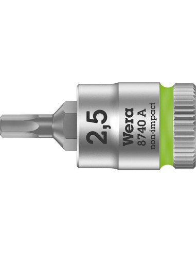 Punta para destornillador1/4 hembra hex 2,5x28mm Wera