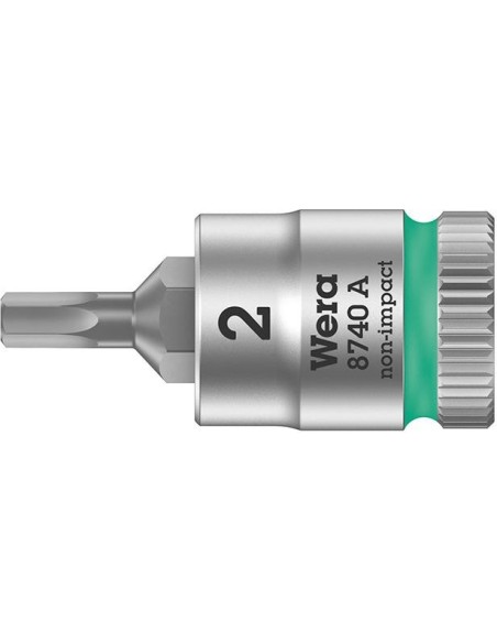Punta para destornillador1/4 hembra hex 2x28mm Wera