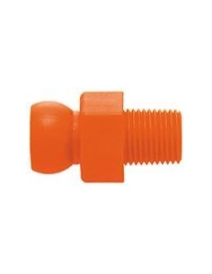 Casquillo roscado de empalme 4 pzas para tubo refrigerante R1/8 LOC-LINE