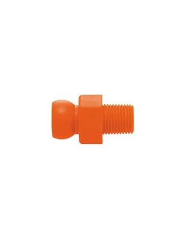 Casquillo roscado de empalme 4 pzas para tubo refrigerante R1/8 LOC-LINE