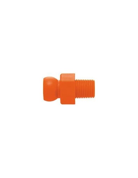 Casquillo roscado de empalme 4 pzas para tubo refrigerante R1/8 LOC-LINE