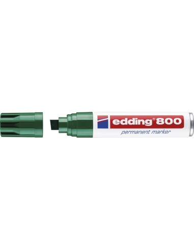 Rotulador permanente 800 verde edding