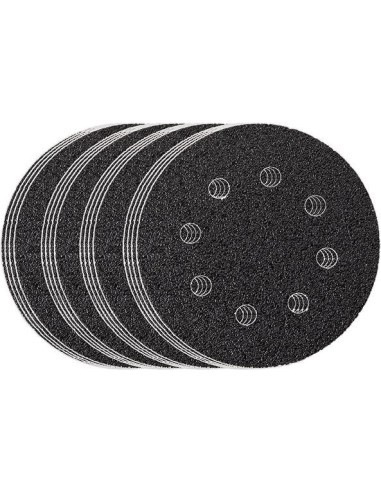 Juego de hojas de lija redonda perforado, Ø115mmFein 16 piezas para MultiMaster