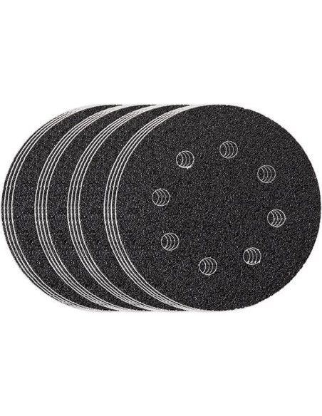 Juego de hojas de lija redonda perforado, Ø115mmFein 16 piezas para MultiMaster