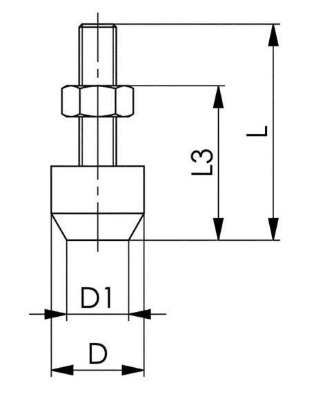 Tornillo de presión 6880 antiestático tam. 2 AMF