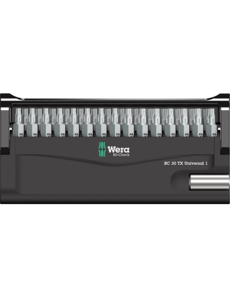Jgo puntas Bit-Check 30 TX universal 1 Wera