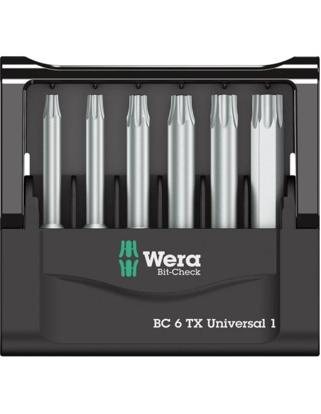 Jgo puntas Bit-Check 6 TXuniversal 1 Wera