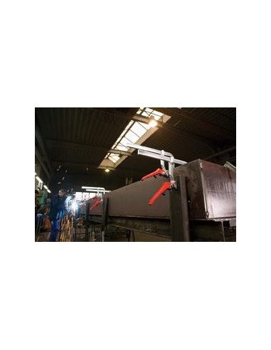 Sargento palanca acero integro 250x120mm BESSEY