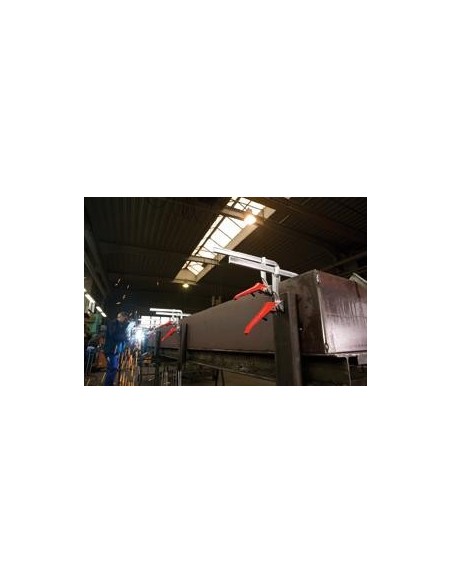 Sargento palanca acero integro 120x60mm BESSEY