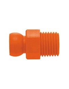 Casquillo roscado de empalme 4 pzas para tubo refrigerante R1/4 LOC-LINE