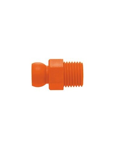 Casquillo roscado de empalme 4 pzas para tubo refrigerante R1/4 LOC-LINE