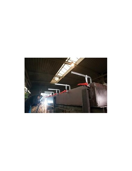 Sargento palanca acero integro 600x120mm BESSEY
