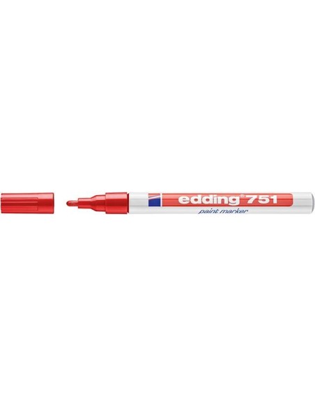 Rotulador Nr. 751 rojo Edding