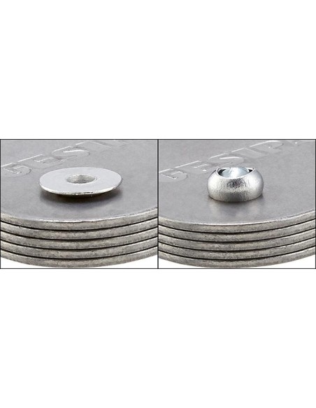 Remache ciego alu/acero cabeza avellanada 120grados 5x25mm GESIPA