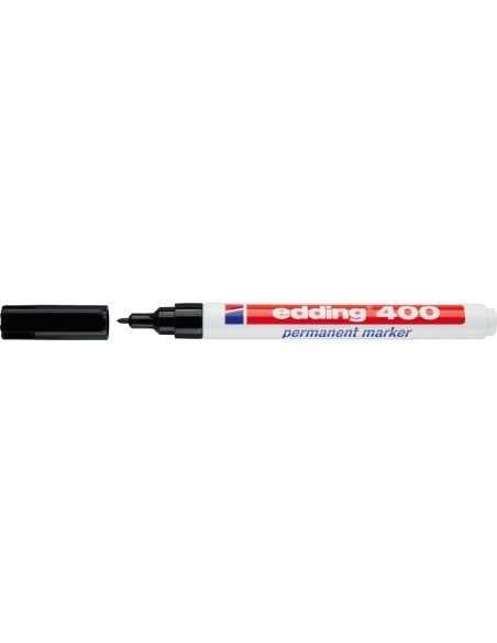 Rotulador permanente 400 negro edding