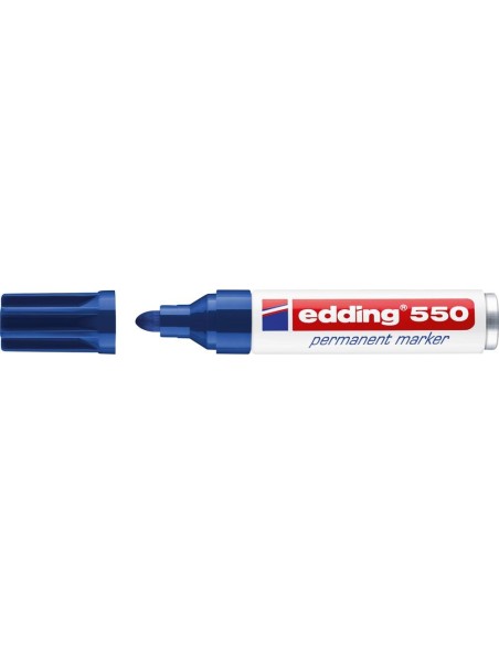 Rotulador permanente 550 azul edding
