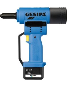 Remachadora p/ remaches ciegos de batería AccuBird con segunda batería GESIPA