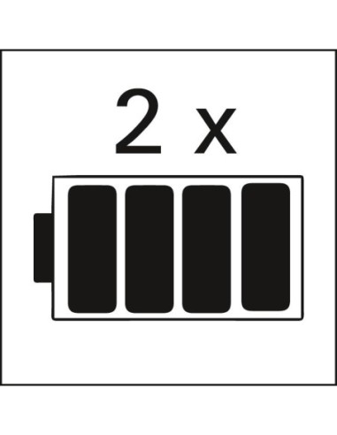 Remachadora p/ remaches ciegos de batería AccuBird con segunda batería GESIPA