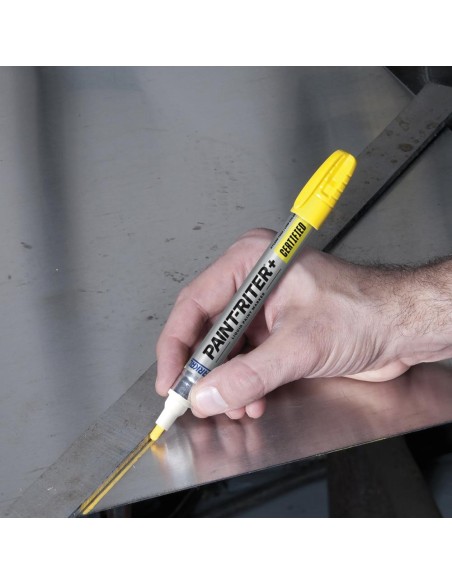Rotulador para acero inoxamarillo Markal