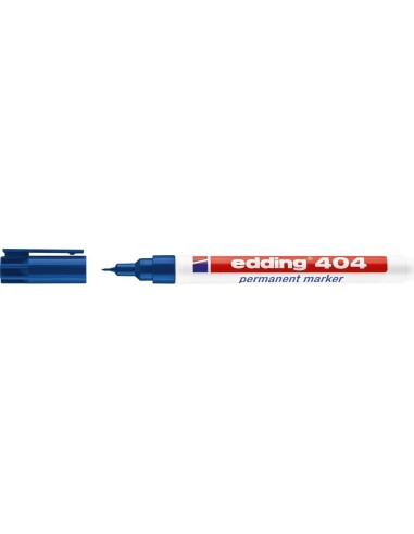 Rotulador permanente 404 anchura de trazo 0,75mm azul Edding