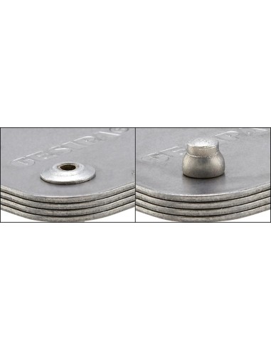 Remache ciego CAP alu/acero cabeza bombeada4,8x14mm GESIPA