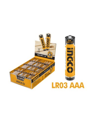 Ingco HAB3A01 PILA ALCALINA LR03 AAA 300 UNIDADES