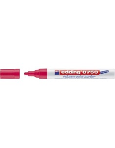 Rotulador laca industrial8750 roja edding