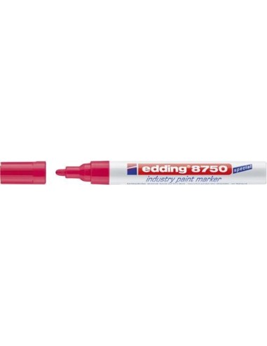 Rotulador laca industrial8750 roja edding