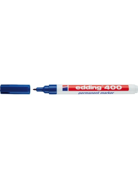 Rotulador permanente 400 azul edding