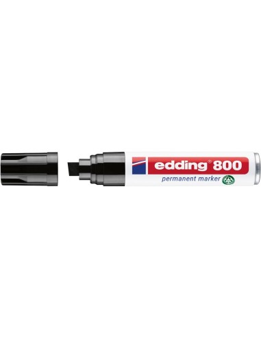 Rotulador permanente 800 negro edding