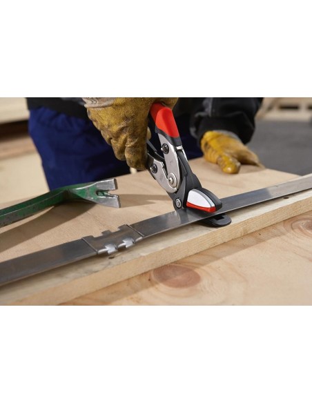 Tijeras para fleje con pisador de 260mm Erdi