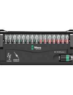Jgo puntas Bit-Check 30 BiTorsion 1 Wera
