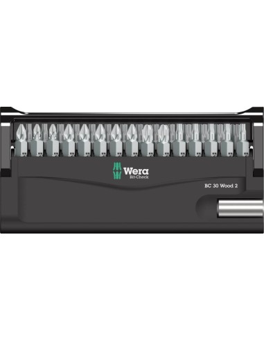 Jgo puntas Bit-Check 30 Wood 2 Wera