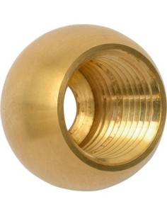 Adaptador de bola de latón 12mm rosca NPT 1/8LOC-LINE