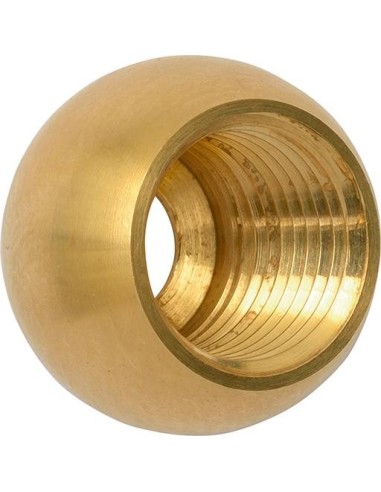 Adaptador de bola de latón 12mm rosca NPT 1/8LOC-LINE