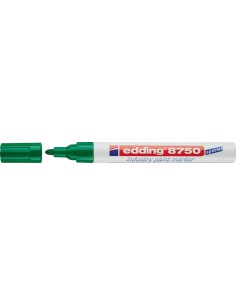 Rotulador laca industrial8750 verde edding