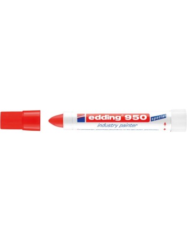 Rotulador en pasta 950 rojo edding