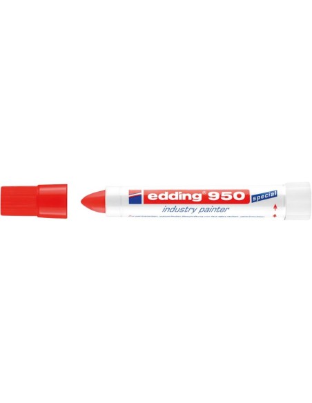 Rotulador en pasta 950 rojo edding